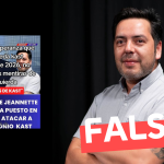 Sergio Jara, hermano de Jeannette Jara, hizo el reportaje de Chilevisión sobre desinformación: #Falso