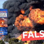 (Video) “Estados Unidos bombardea Caracas”: #Falso