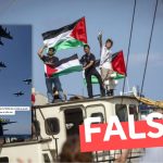“China llega a proteger la flotilla de comida y ayuda humanitaria para Gaza”: #Falso