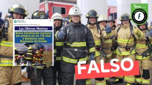 Bomberos rechazo