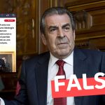 (Imagen) “Eduardo Frei responde: ‘A esto nos estamos enfrentando, a una ideología que no tolera a los que piensan distinto, que persiguen y censuran'”: #Falso