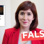 (Imagen) “Catalina Pérez se la juega: “Votaré por Jeannette Jara, es la única que puede combatir la corrupción””: #Falso