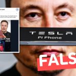 “Elon Musk acaba de lanzar una bomba al mundo tecnológico: el teléfono Tesla Pi de $789 con internet Starlink gratis de por vida”: #Falso