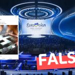 (Imagen) Escenario con forma de esvástica recibirá el Festival Eurovision 2026: #Falso
