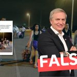 Imagen compartida por José Antonio Kast que muestra caravana de migrantes en el norte de Chile: #Falso
