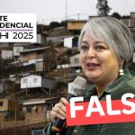“La gente que está en tomas y campamentos, el 70% de ellas están en comités para postular a la vivienda”: #Falso