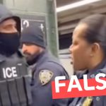 (Video) Policía detiene a agentes de ICE en el Metro de Nueva York: #Falso