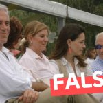 (Imagen) María Corina Machado junto a Jeffrey Epstein en el Hampton Classic Horse Show de 2002: #Falso