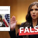 Kristi Noem dijo que “Jesús escribió la biblia en ingles”: #Falso