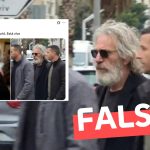 (Imagen) Jeffrey Epstein vivo paseando por las calles de Tel Aviv: #Falso