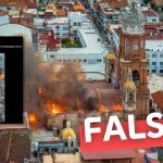 (Imagen) “Así luce Puerto Vallarta después de la ejecución por parte del narco gobierno de México de ‘El Mencho'”: #Falso
