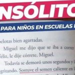 (Imagen) “Lectura para niños en escuelas rurales” de índole erótica y vinculada a la ESI: #Engañoso
