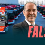 (Video) “Ministro de Kast anuncia fin de los buses eléctricos en plena guerra por el petróleo”: #Falso